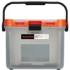 Black & Decker Juodas & Decker Akumuliatorinis smūginis gręžtuvas-suktuvas BCKSB04, 18 voltų (oranžinė/juoda, 2 x ličio jonų akumuliatoriai po 1,5 Ah, laikymo dėžė, 78 dalių priedų rinkinys)