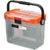 Black & Decker Juodas & Decker Akumuliatorinis smūginis gręžtuvas-suktuvas BCKSB04, 18 voltų (oranžinė/juoda, 2 x ličio jonų akumuliatoriai po 1,5 Ah, laikymo dėžė, 78 dalių priedų rinkinys)