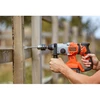 Black & Decker Juodas & Decker Akumuliatorinis SDS+ smūginis gręžtuvas, 18 V, 4,0 Ah, Juodas & Decker [BCD900M1K-QW]