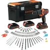 Black & Decker Juodas & Decker Juodas&DECKER BDCHD181B3A-QW