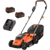 Black & Decker Juodas & Decker B&D vejapjovė 33cm 2x36V