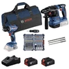 BOSCH Rinkinys COMBO 18V (GSR 18V-45, GBH 18V-22) 2x4,0Ah +ACC …