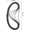 Bosch Expert N470 2608901255 Schleifband ungelocht L x B 760 mm 40 10 St.