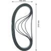 Bosch Expert N470 2608901256 Schleifband ungelocht L x B 760 mm 40 10 St.