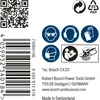 Bosch Expert M480 Net - Schleifpapier - 50 Stücke