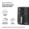 Gruzdintuvė Braun MultiFry 3 HF 3000I juoda