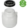 Browin 10l statinė, 360110, 10L, 26cm, 28.5cm, 13cm, HDPE, balta spalva, rankenos