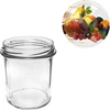 Browin 132351, 6x346ml, stiklinis indas su spalvotais dangteliais, Ø82mm, twist-off, tinka plauti indaplovėje