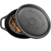 Browin 330525 ketaus troškintuvas, 5,5 L, 40,7 cm, 26,7 cm, 18,2 cm, 6,7kg, tinka visoms kaitlentėms ir orkaitei