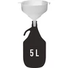 Browin 350020 plastmasinis piltuvas, 20 cm, 2,4 L, aukšta briauna, skirtas talpoms ir buteliams