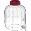Browin Daugiafunkcis stiklainis su čiaupu 602508, 8L, be BPA, Ø100, 6 kabliukai, su dangteliu