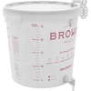 Browin Fermentacijos kibiras 30 L su spausdinta skalė ir čiaupu 340434, 30.0 L, polipropilenas be BPA, su čiaupu, infliacija
