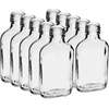 Browin Hip flask bottle 631412, 100ml, 10 vnt., aukštos kokybės stiklas, be dangtelio