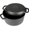 Browin ketaus puodas su keptuve 330527, 3,5 L, 26 cm, tinka visoms viryklėms, orkaitei, griliui