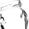 Browin konservavimo stiklainis, 132106, 106 ml, 8 vnt., stiklas, su dangteliu, 53 mm, 4 sriegti tvirtinimai