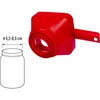 Browin piltuvas "Kvadrato apskritimas", fi 52-85 mm, 139199, 16,5 cm, 0,9 L, ergonomiškas, kvadratinis, tinka indaplovei