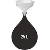 Browin plastmasinis piltuvas 350025, Ø25 cm, 29,2 cm, 25,5 cm, 22,3 cm, 0,15 kg, patvarus, lengvai naudojamas, vynui ir pilstymui