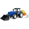 Bruder Ata BRUDER traktorius NewHolland TS.120 su krautuvu 02187