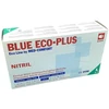 Cits Vienkartinės nitrilinės pirštinės MED-COMFORT Eco-Plus, L dydis, mėlynos sp., be pudros, 100 vnt.