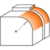 Cmt ROUNDOVER BIT W/BEARING HM S=6 D=16.7 R=2