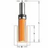 Tiesi pirštinė freza CMT; S=12 mm; D=19 mm; su guoliu
