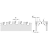 Pjovimo diskas metalui CMT 226; 150x1,6x20; Z32; 0°
