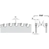 Pjovimo diskas metalui CMT 226; 216x2.2x30; Z48; 0°