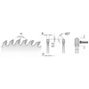 Universalus pjovimo diskas CMT 281; 160X2,2X20; Z48; 4°