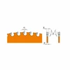 Pjovimo diskas metalui CMT 226; 136x1,5x20; Z56; 0°