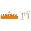 Pjovimo diskas aliuminiui CMT 296; 165x2,2x20; Z56; -6°