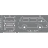 COBI 24637 Volkswagen T3 Police