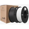 Creality Ender-PLA Filament Value Pack Weiß/Grau, 3D-Kartusche (2kg, 1,75 mm, auf 2 Rollen)