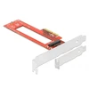 Delock PCI Express x4 kortelė su 1 x M.3 / NF1 lizdu – žemo profilio formos koeficientas
