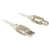DELOCK Cable USB 2.0 A-B upstream male/female 0.5m