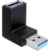 Delock USB-A - USB-A adapteris, juodas (65339)