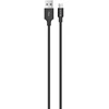 USB kabelis Devia Pheez microUSB 1.0m juodas