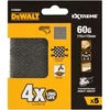 Kelių įrankių geležtės Dewalt dtm8664-qz 115 x 115 mm Orbitinis šlifuoklis 5 vnt.