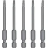kompleksas 5 vnt. 1/4" antgaliai Torx varžtams, dydis TX20/70mm, DeWalt [DT7292-QZ]