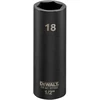 Dewalt nasadka 18mm 1/2c impact socket deep