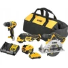 DEWALT Rinkinys COMBO 12V DCK317P1D1 (DCD701 + DCS353 + DCS512) 1x5,0Ah 1x2,0Ah KREPŠYS