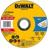 Dewalt Abrazyvinis diskas 115x1,0x22,2 INOX 10 vnt, plokščias, PUSH