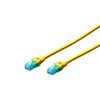 Assmann Electronic DIGITUS CAT 5e U-UTP patch kabelis PVC AWG 26/7 ilgis 5 m geltona spalva