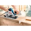 Bosch Handkreissäge GKS 55+ GCE Professional (blau, 1.350 Watt, L-BOXX, Führungsschiene FSN 1400)