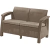 Keter Allibert Sofa ogrodowa CORFU LOVE SEAT cappuccino