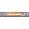 Elektrinis infraraudonųjų spindulių terasos šildytuvas su Bluetooth kolonėlėmis ir LED apšvietimu 2000W IP65 Heat and Beat Pilkas Eurom