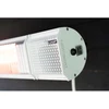 Elektrinis infraraudonųjų spindulių terasos šildytuvas su Bluetooth kolonėlėmis ir LED apšvietimu 2000W IP65 Heat and Beat Baltas Eurom