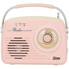 Eltra Radio LUIZA RETRO SP-11 MP3 USB SD Rožinė