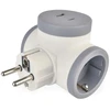Emos Adapteris P0077PD, 2×2P+PE, 2×USB-A(QC20W), 1×USB-C(PD20W), 3680W, IP20, vaiko apsauga