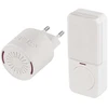 Emos Bevielis durų skambutis P5734, P5734, 150 m, 10 melodijų, 85 dB, IP56, 230 V AC, automatinis poravimas