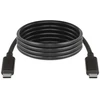Emos Įkrovimo ir duomenų kabelis SM7028BL, 1m, 100W, 480 Mbit/s, USB-C-C, juodas